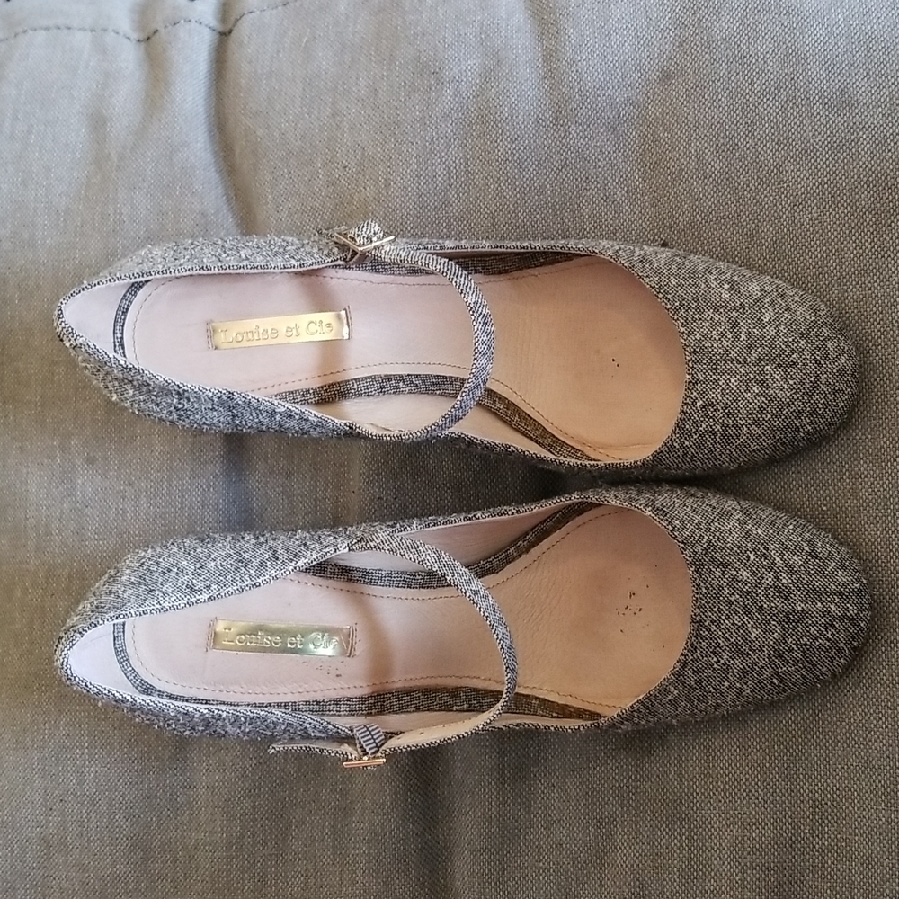 Louise et Cie Tweed Chunky Heels